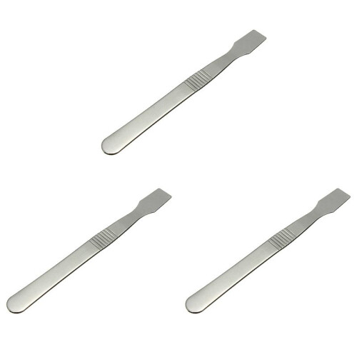 3X Stainless Steel Sealing Scraper Flat Scraper Sealing Tool for Solder Paste