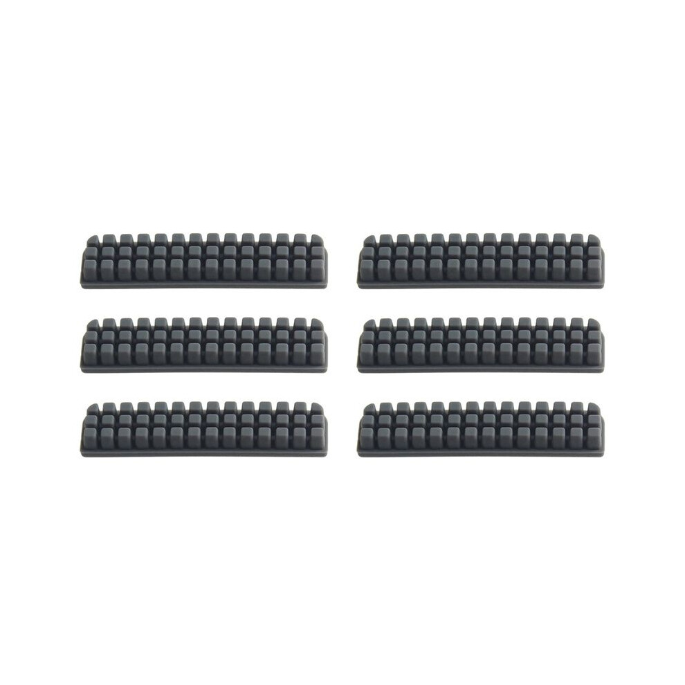 6Pcs Nozzle Brush for  A1 Wiper Silicone Brush Hotbed Mounted Scrubber for  A1 Cleaning Tool 3D Printer