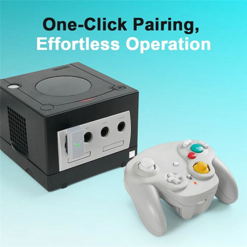 New Wireless Receiver for  WaveBird Controller Adapter for GameCube for  (RVL-001) 2
