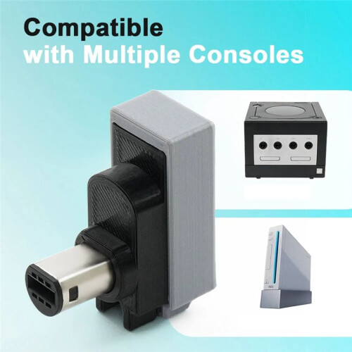 New Wireless Receiver for  WaveBird Controller Adapter for GameCube for  (RVL-001) 1
