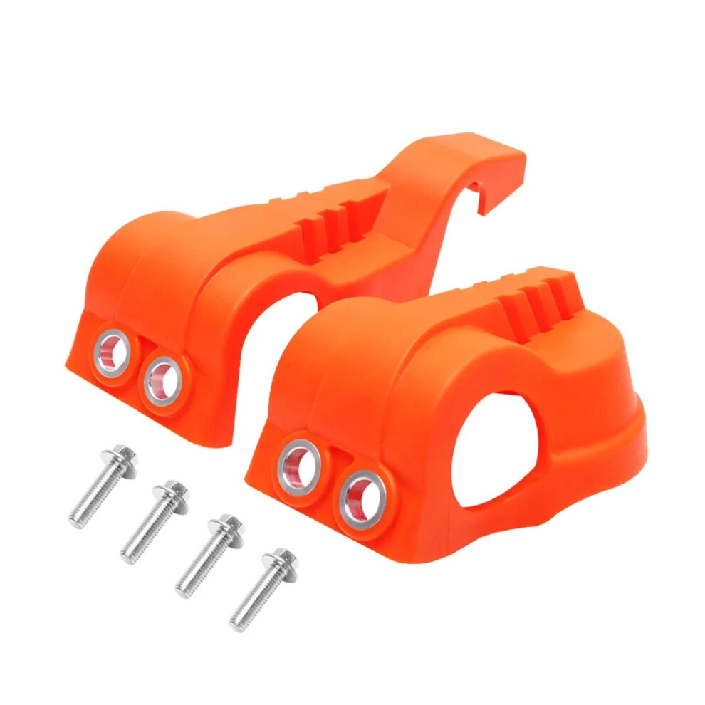 Motorcycle Fork Guard Cover For Ktm Xc Xcf Sx Sxf Exc 20162022 Front Suspension Protector Orange 9347817562989