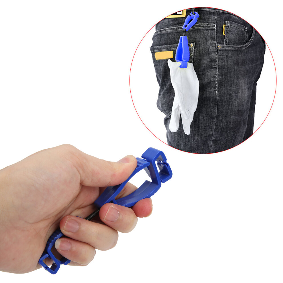 Atâ1 Blue Safety Glove Holder With Ergonomic And Antislip Features 4171375933418