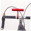 Bike Extension Bar Alloy Handlebar Extender Set for Lights Accessories Lightweight Sturdy Multi-Function Design 4