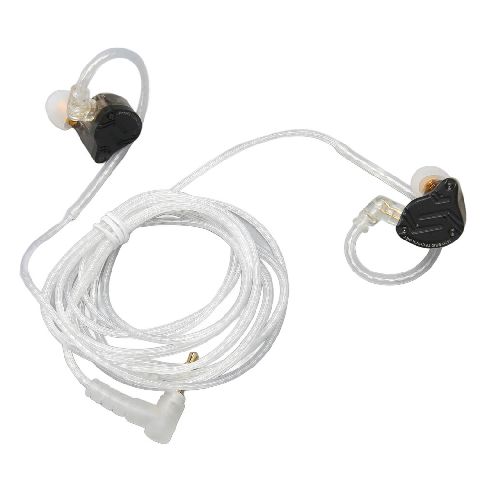 Kz Zs10 Pro X Wired Earbuds 1Dd 4Ba Hybrid Driver 3.5Mm Silver 8181375934571