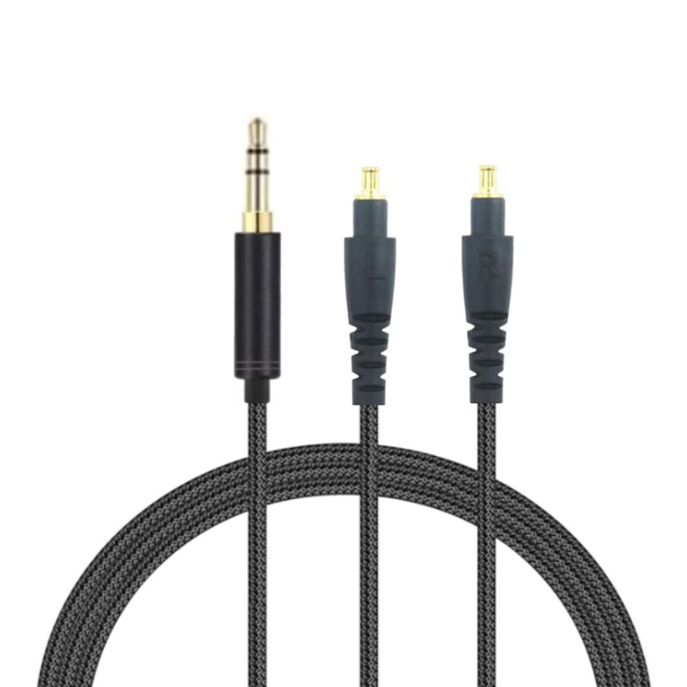 Headphone Replacement Cable With Plated 3.5Mm Jack For Audiotechnica Msr7b Sr9 Esw990h Gold 9382693324450