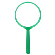 Kompakt ergonomisk forstørrelsesglass, krystallklart syn, null forvrengningssikker linse, ideell for naturfagklasser og utendørs observasjon,