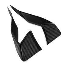Motorfiets Sport Downforce Naked Forntal Spoilers Aerodynamische Wing Deflector voor YZF-R3 YZF-R25 2019-2024 Carbon