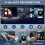 Adattatore CarPlay Video Wireless CarPlay Box per Auto con CarPlay Cablato e Auto Android Auto 6