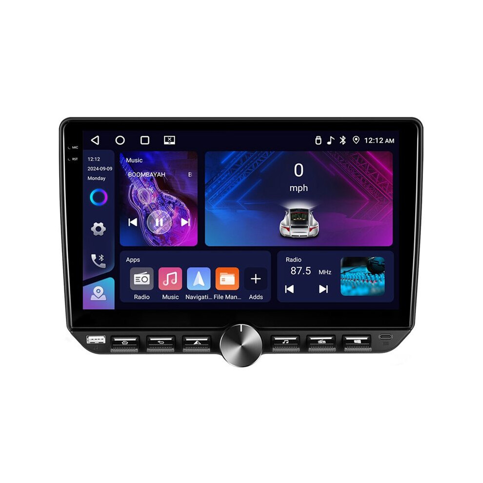 Android 15 Universal 10Inch Car Stereo Radio Wireless Carplay Android Auto Multimedia Player Wifi Fm Navigation 6031265136054