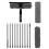 Ceiling Duster with Extendable Long Handle Microfiber Head for  Ceilings and Spider Webs Grey 1
