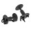 6Pcs Black Nylon Surfboard Leash Plug for Soft Foam Paddle Accessories 8