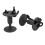 6Pcs Black Nylon Surfboard Leash Plug for Soft Foam Paddle Accessories 10