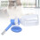 Large Capacity Hanging Water Dispenser for Pets, Blue, 1.5L 3