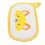 5pcs Baby Bath Brush Set, Soft Sponge Cotton, Yellow Fox Pattern 4