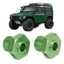 17 mm Aluminiumlegierungsrad Hex-Hub-Adapter für 1/8 RC-Autos Grün