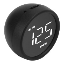 2,6 Zoll HUD GPS Geschwindigkeitsmesser mit Müdigkeitswarnung für Auto Motorrad SUV Van Weiß