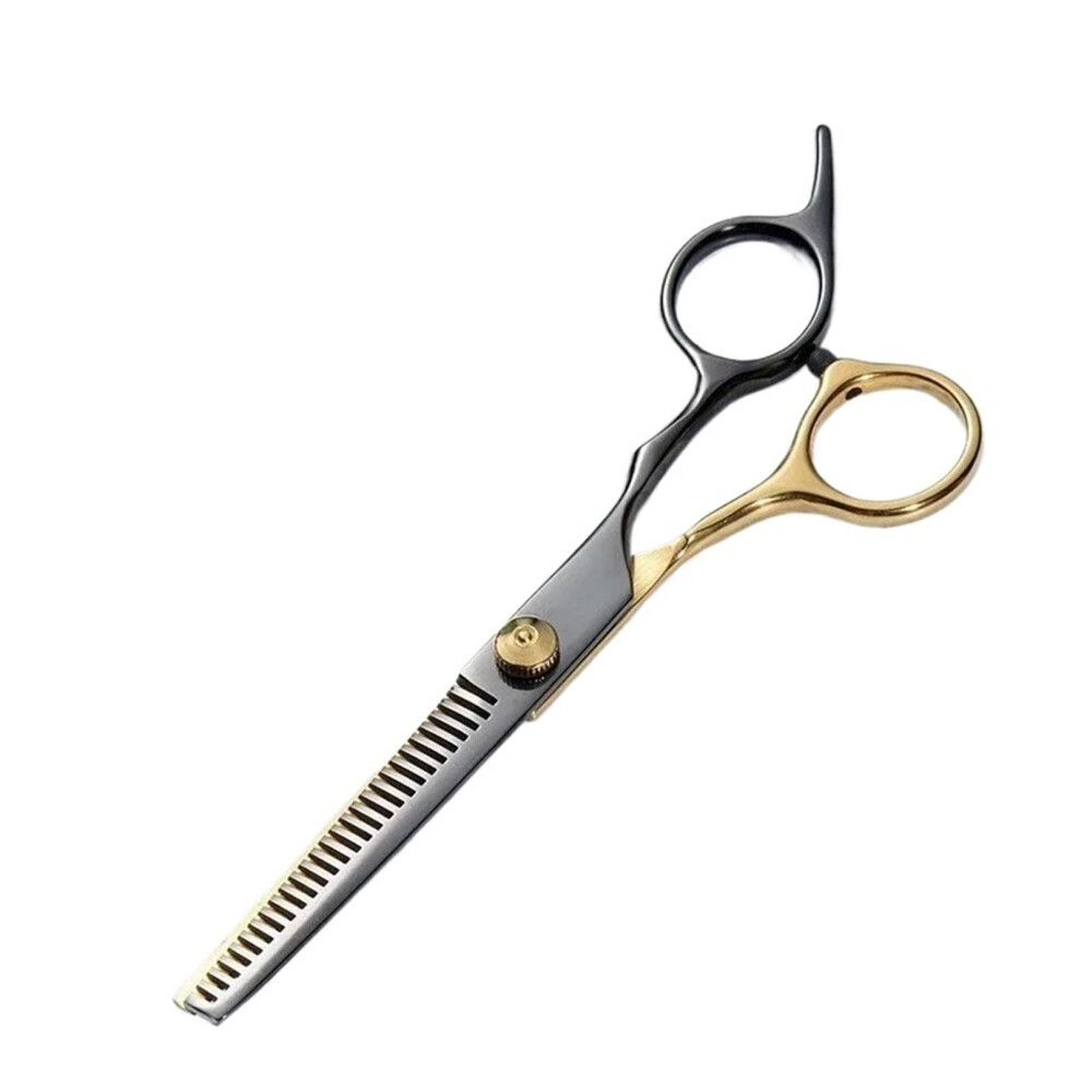 Green Professional Hair Cutting Scissors Stainless Steel Barber Shears With Ergonomic Grip