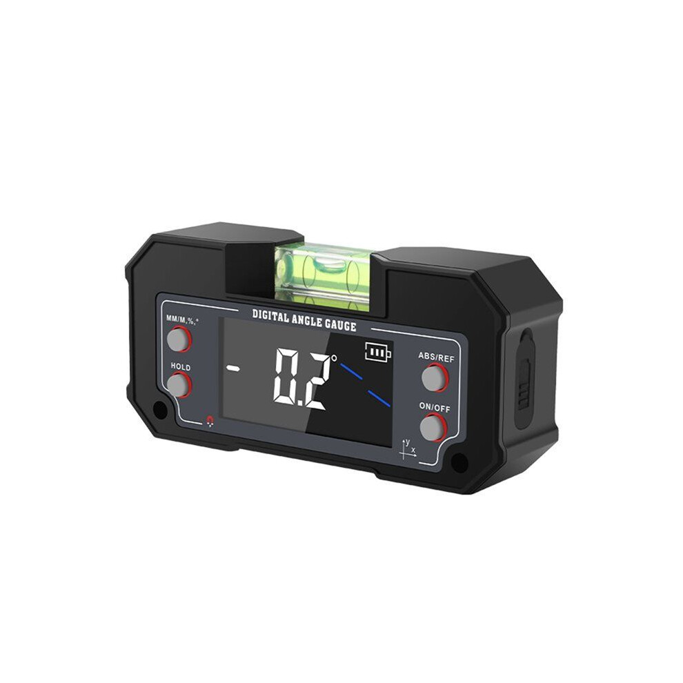 Digital Angle Gauge Finder Xy Dual-Axis 4X90 Range Backlit Display For Woodworking Tools & 3D Printing Tools 6034078590525