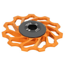 Galet de dérailleur arrière 11T en métal céramique doré 4,2 cm