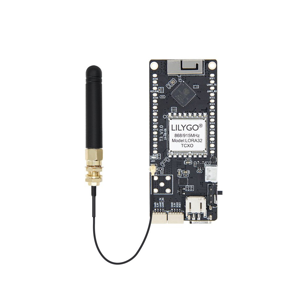 Lilygo T3 V3.0 Esp32 Wifi & Dev Board Sx1276 Lora Module With 0.96-Inch Ssd1306 Oled Display Support Tf Card 915Nhz 6031643114575