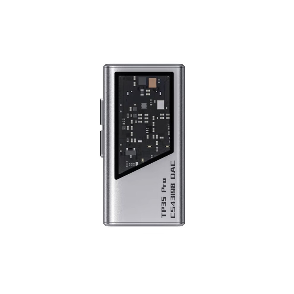 Photos - Car Amplifier TP35 Pro Dongle Type C USB DAC Audio HiFi Decoder Portable Audio Headphone Amplifier CS43198X2 Support EQ Mic Call C