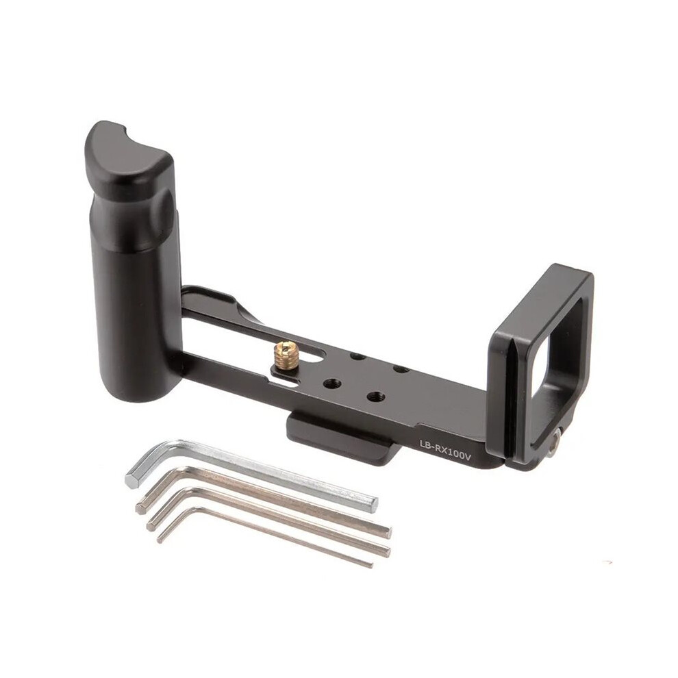 Qr Quick Release Plate Vertical L-Shaped Bracket Grip Holder For Rx100 Mark V Vi Camera 6033443942105