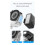 Transparent Waterproof Case for  GO Ultra Action Camera 60m Diving Protective Case Accessories Kit 9