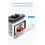 Transparent Waterproof Case for  GO Ultra Action Camera 60m Diving Protective Case Accessories Kit 6