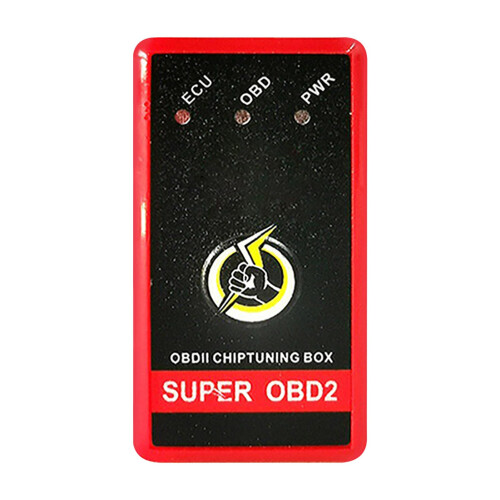 Car Engine Oil Saver OBD2 Fuel Efficiency Device with Adjustable Performance Optimizer Red