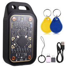 Chameleon Ultra  RFID  Card Emulator 13,56M 125Khz IC ID-Kaart Decoderen en Resetten + Automatisch Pollen + UID/CUID-Sleutelhanger
