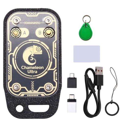 Chameleon Ultra  RFID  Card Emulator IC ID Card Decode Reset+Automatic Polling+UID Keychain/CUID Card
