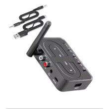 6.0 Receiver for 3.5mm Jack AUX 2RCA USB Hi-Fi Stereo  Audio Adapter for PC Car Speaker Amplifier
