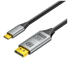 Type-C Naar DP-Verbindingskabel USB C Naar  4K HD-Converteradapterkabel voor Laptop, Draagbaar Scherm en Gamen