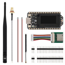 Meshtastic Heltec V4 WiFi BLE LoRa-Ontwikkelingsbord met GNSS ESP32 SX1262 LoRa 32-Ondersteuning, Werkt op Zonne- en Wordt Geleverd met een