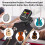 Gitarrentuner zum Anklipsen für 4