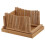 Bamboo Bread Slicing Board with  Slice Guide, Foldable Waterproof Design for Kitchen 1