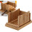 Bamboo Bread Slicing Board with  Slice Guide, Foldable Waterproof Design for Kitchen 4