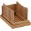 Bamboo Bread Slicing Board with  Slice Guide, Foldable Waterproof Design for Kitchen 3