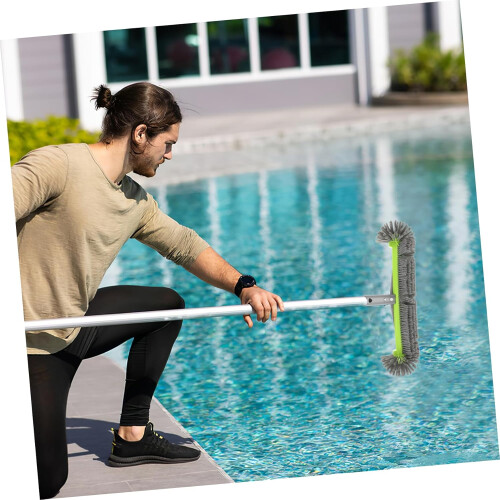 Triangular Pool Vacuum Head with Dense Bristles for Swimming Pool Floor and Corner Cleaning 2