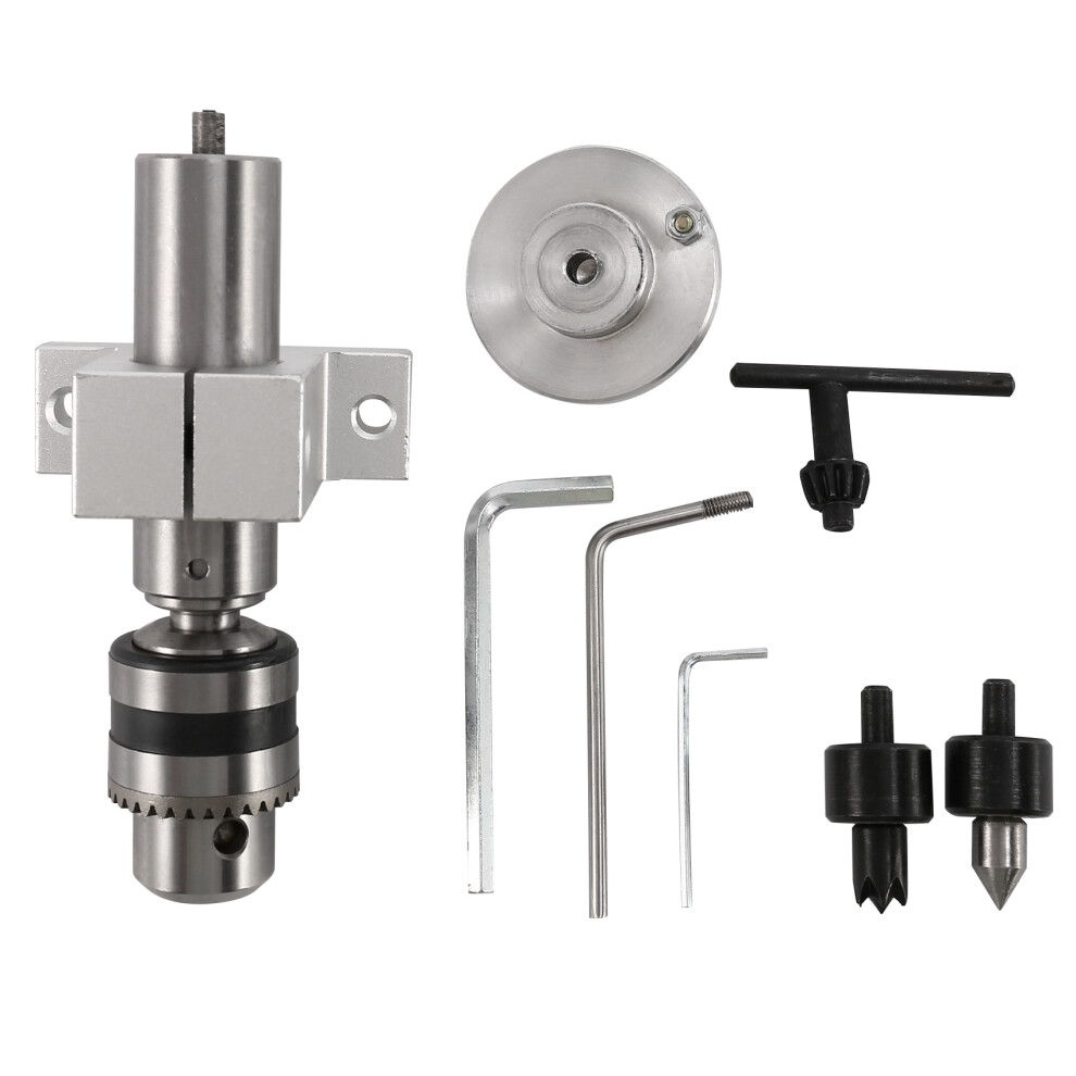 Multifunction Drilling Tailstock Live Center With Claw For Lathe Machine Revolving Centre Diy Accessories Woodworking 6034260428896
