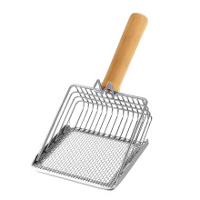 Durable NonStick Cat Litter Scoop with Deep Fine Filtering and Ergonomic Comfort Grip for Clumping Litter