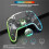 P4 Wireless Gaming Controller RGB Light  Wireless Gamepad 6-Axis Gyro for PS4 PC 9