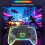 P4 Wireless Gaming Controller RGB Light  Wireless Gamepad 6-Axis Gyro for PS4 PC 8