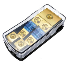 Porte-Fusible ANL 2 Voies, Bloc de Distribution de Fusibles en Cuivre de Calibre 0/2/4 Ă Calibre 4/6/8, 60 une pour Amplificateur Audio de Voiture