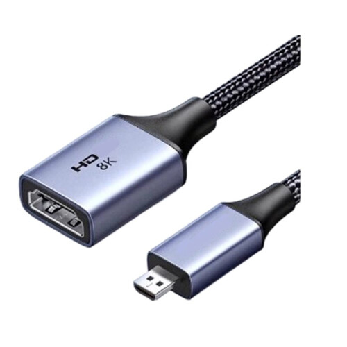 Micro-to -Compatible Adapter 8K 60Hz 3D for  Hero 7 for Raspberry Pi 4 for  for  -Compatible Cable