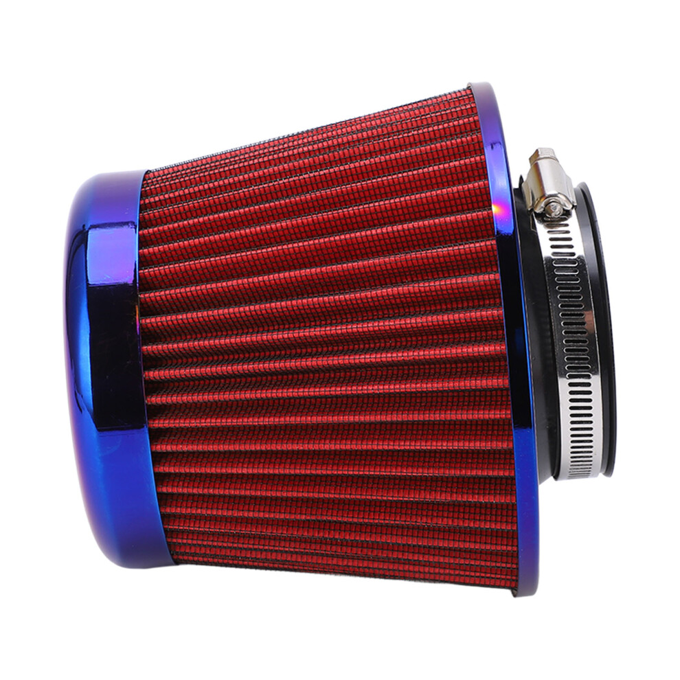 Universal 76Mm Cone Air Filter - Boost Horsepower & Efficiency Red 8481382270274