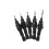 Countersink Drill Bit, Adjustable Wood Tapered Drill Bit with Hex Shank Quick Change, Secure Design with Pin Wider Flute Shape Depth Adjustable Pilot 7