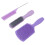 Εξαιρετικά μαλακή βούρτσα μαλλιών IntelliFlex Bristles για ξεμπερδέματα, εύκαμπτη βούρτσα 4