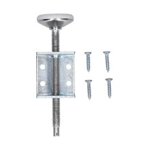 Adjustable Furniture Leg Levelers, Steel Construction Leveler Legs for Cabinet & Table Support, Non-Marring Furniture Levelers with Protective