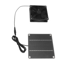 Solarpanel-Lüfter-Kit, monokristallines Silizium,
